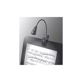 Luz LED para estante de partituras König & Meyer 12241 preto a pilhas