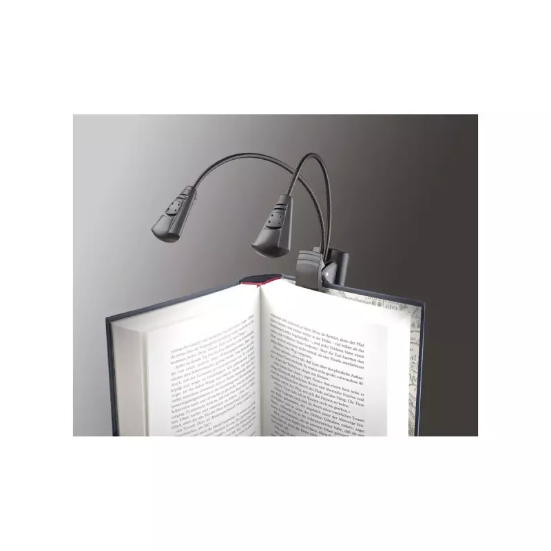 Luz LED para estante de partituras König & Meyer 12243 preto a pilhas