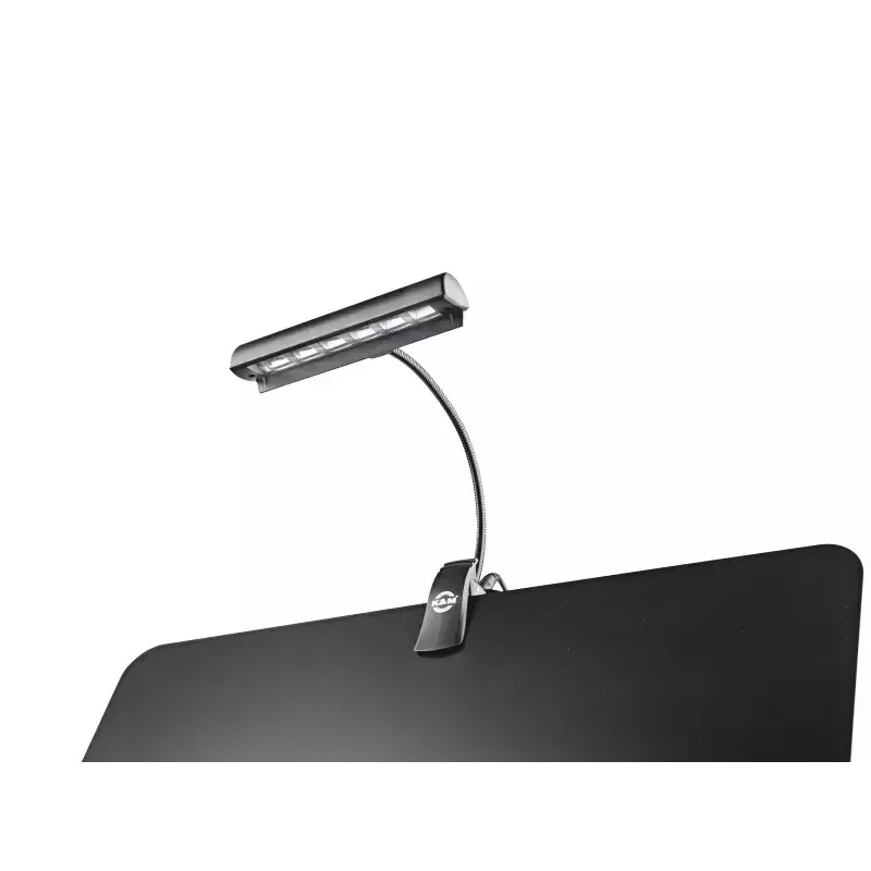 Luz para estante de partituras König & Meyer 12248-000-55 LED pilha AC preto