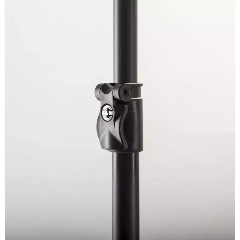König & Meyer 23765 girafa de microfone, alumínio de 3 secções, 1,0–3,22 m, preto