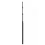 Pé de microfone König & Meyer 23765, 3 extensões telescópicas, alumínio, 1,0–3,22 m, preto