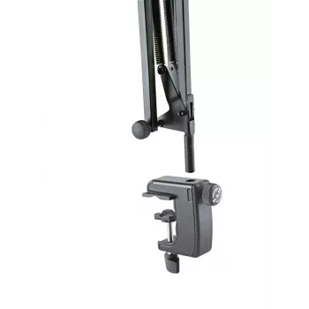 Braço de microfone König & Meyer 23840-300-55 aço preto 46-96 cm