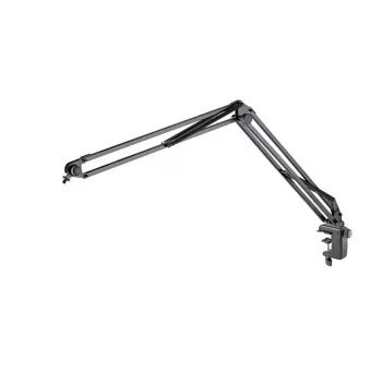 Braço de microfone König & Meyer 23840-300-55 aço preto 46-96 cm