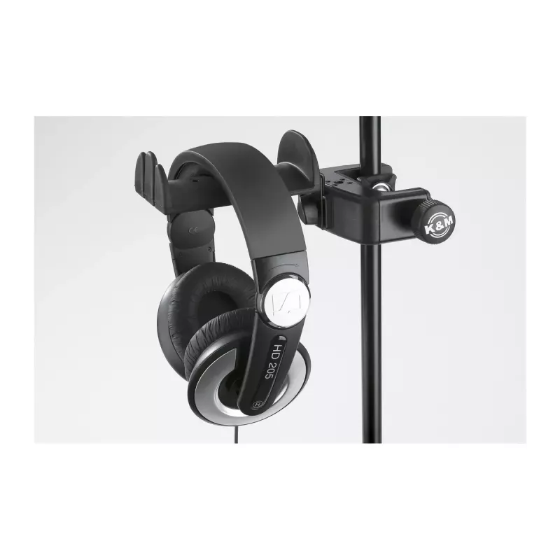 Suporte para auscultadores König & Meyer 16085 alumínio aço preto