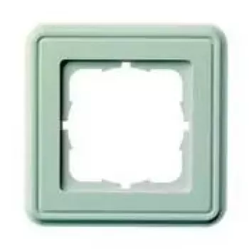 Moldura de cobertura Tgate Telegärtner branco PVC para tomadas e módulos de parede