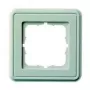 Moldura de cobertura Tgate Telegärtner branco PVC para tomadas e módulos de parede