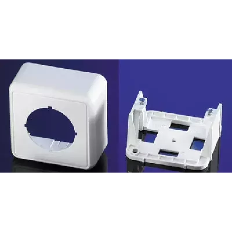 Caixa outlet Telegärtner 25.16.8555, caixa de montagem, 80×40×80 mm, branco