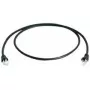 Cabo de patch Telegärtner MP8 FS 600 LSZH 7,5m preto