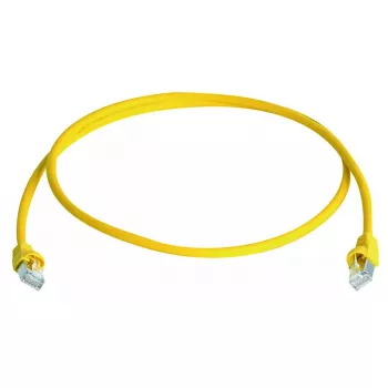 Cabo de rede Telegärtner L00001A0092 1,5 m Cat6a S/FTP amarelo