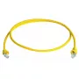 Cabo de rede Telegärtner L00001A0092 1,5 m Cat6a S/FTP amarelo