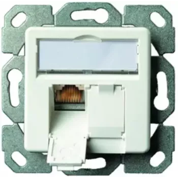Tomada de ligação Telegärtner J00020A0500 branco