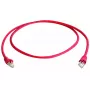 Cabo de rede Telegärtner L00001A0167 vermelho 1,5 m Cat6a S/FTP