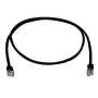 Cabo de rede Telegärtner MP8 FS 100-2.0 preto 2m Cat5e F/UTP