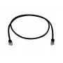 Cabo de rede Telegärtner MP8 FS 100-3.0 preto 3 m Cat5e F/UTP