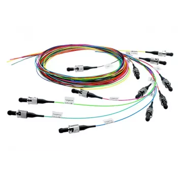 Cabo InfiniBand/fibra ótica Telegärtner 2 m 12x LC multicolor