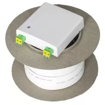 Cabo InfiniBand/fibra ótica Telegärtner H02082A0014 25 m LC 4x LC branco