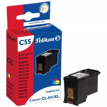 Tinteiro Pelikan C55, tinta pigmentada 6 ml, tricolor CMY, 1 unid.