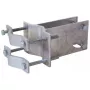 Conector de tubo TechniSat 0000/0500 prateado metal