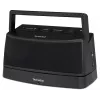 Altifalante estéreo portátil TECHNISAT ISIBOX 1 — 4 W RMS, com fios e sem fios, bateria integrada, USB-C, preto