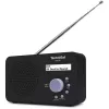 Rádio portátil TECHNISAT VIOLA 2 – DAB+ e FM, ecrã LCD, 1 W, jack 3,5 mm, preto