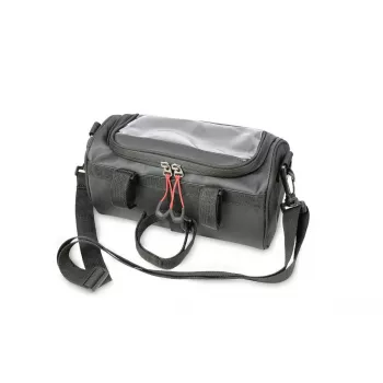Bolsa de bicicleta TROIKA BKB30/BK frontal 4 L nylon PVC oleado preto