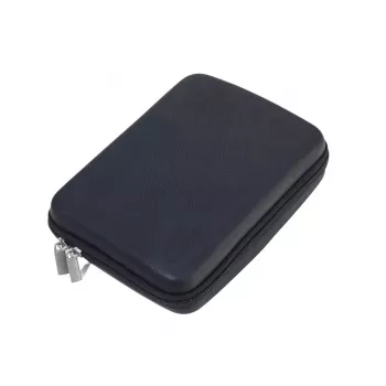 Estojo de maquilhagem/manicure TROIKA CBO11/BK preto pele veludo 160x220x50mm