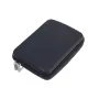 Estojo de maquilhagem/manicure TROIKA CBO11/BK preto pele veludo 160x220x50mm