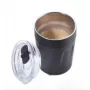 TROIKA ESPRESSO DOPPIO 160 ml preto aço inoxidável