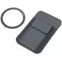 Porta-cartões TROIKA CCM25/BK pele carteira compacta, design fino, preto