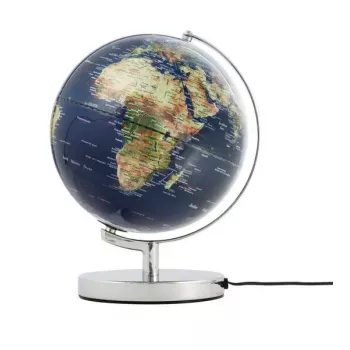 Globo terrestre físico TROIKA TERRA LIGHT 25 cm Classic secretária multicolor