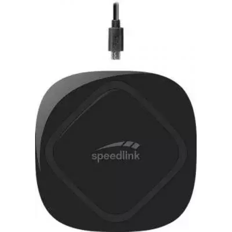 Carregador SPEEDLINK SL-690401-BK smartphone preto AC USB carregamento rápido sem fios