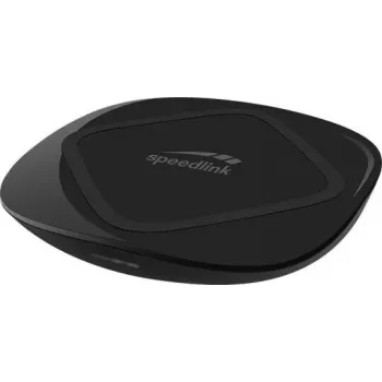 Carregador SPEEDLINK SL-690401-BK smartphone preto AC USB carregamento rápido sem fios