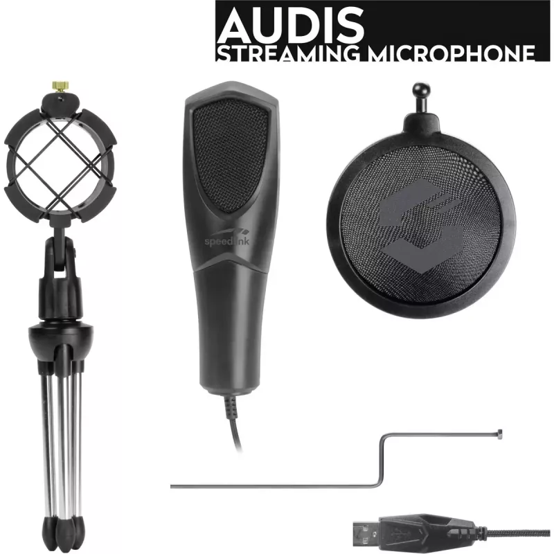 Microfone de mesa SPEEDLINK AUDIS