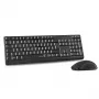 Conjunto de teclado e rato SPEEDLINK Niala Universal RF Wireless QWERTZ norueguês preto