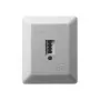 Tomada de ligação TAE 6 F+N AP ZE Kommunikationstechnik 1-672.01.5.00