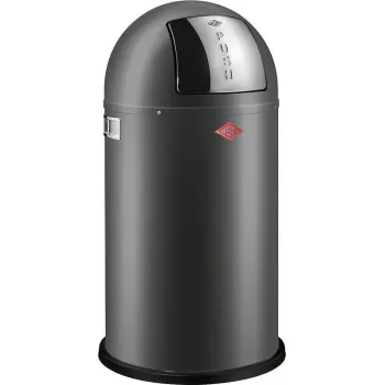 Balde do lixo Wesco Kickmaster Soft, grafite mate (112769)