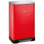 Balde do lixo Wesco Big Double Boy 112756, vermelho, 2 compartimentos