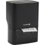 Impressora de etiquetas Olympia PM 220 preta design compacto, modelo 6302