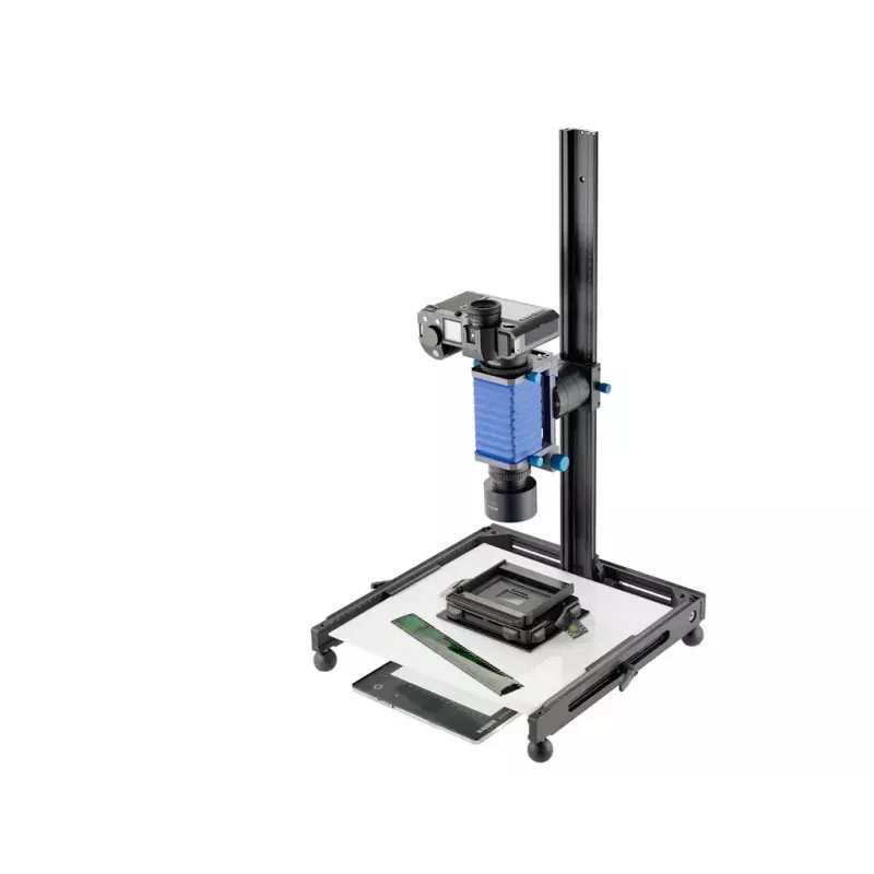 Conjunto de equipamento de estúdio fotográfico Novoflex MS-FILMCOP preto 150mm x 130mm x 40mm