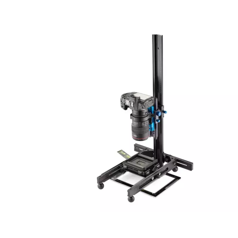 Conjunto de equipamento de estúdio fotográfico Novoflex MS-FILMCOP preto 150mm x 130mm x 40mm