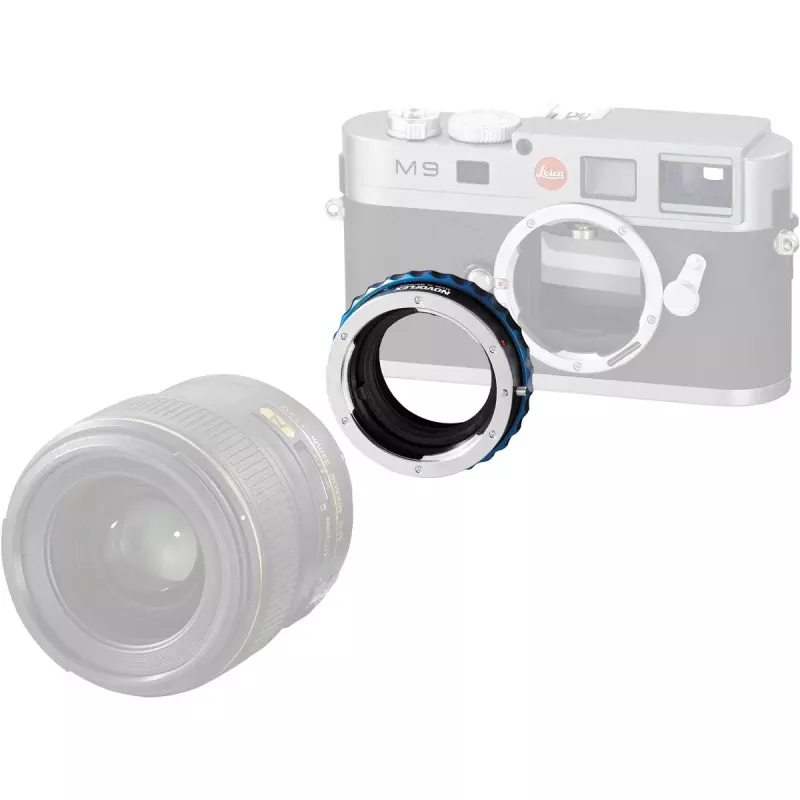 Adaptador de objetiva de câmara Novoflex LEM/NIK NT