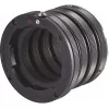 Conjunto de anéis intermediários Novoflex Visoflex II/III LEM/VIS III para focagem de objetivas Leica M