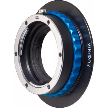 Adaptador de objetiva Novoflex FUG/NIK – objetiva Nikon F em câmara Fujifilm G (G-Mount)