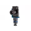 Cabeça de tripé Novoflex CB3 II preto azul metal 1/4 3/8 polegadas esfera