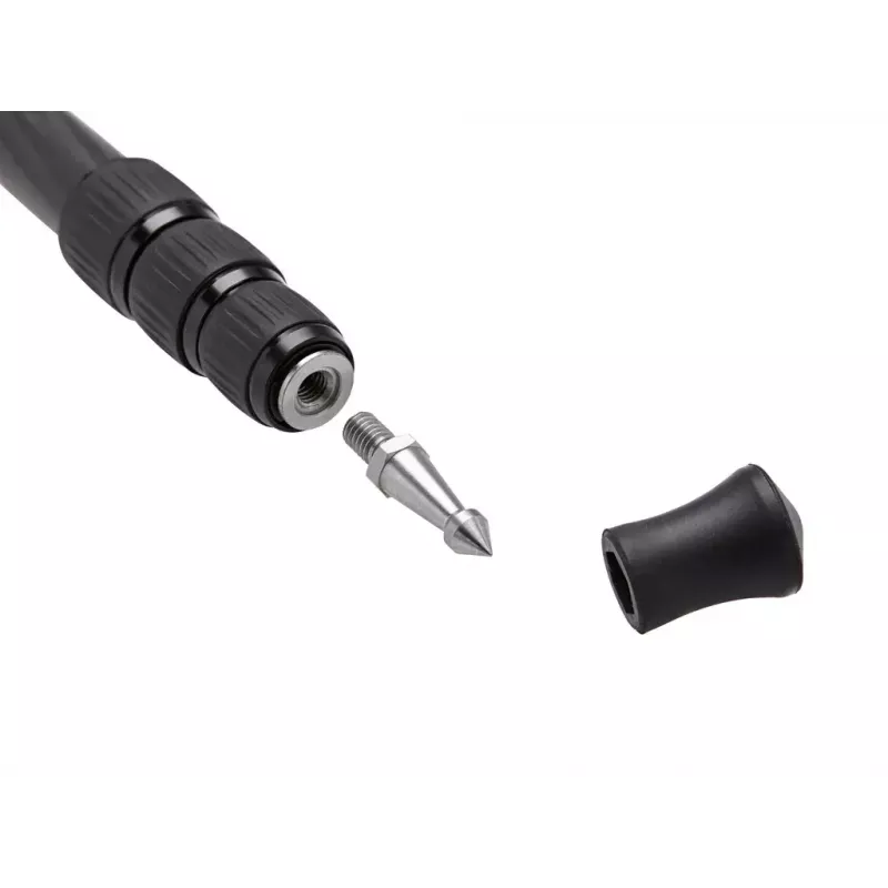 Tripé Novoflex TRIOMC2840 universal 3 pernas preto altura 175 cm