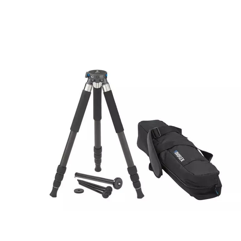 Tripé Novoflex TRIOMC2840 universal 3 pernas preto altura 175 cm