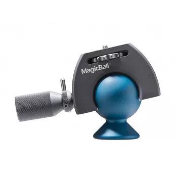 Cabeça de tripé Novoflex Magic-Ball cinzento 1/4 polegadas