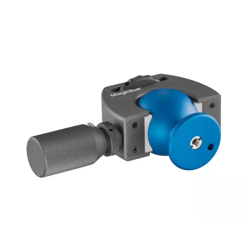 Cabeça de tripé Novoflex Magic Ball 50 cinzento 1/4 3/8 polegadas