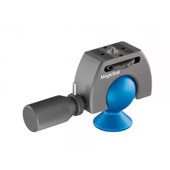 Cabeça de tripé Novoflex Magic Ball 50 cinzento 1/4 3/8 polegadas