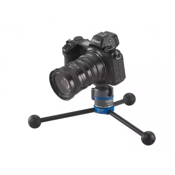 Tripé Novoflex BasicPod Mini para câmaras digitais/de filme preto azul